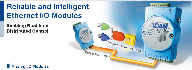 Reliable and Intelligent Ethernet I/O Modules.  Peer to Peer,  GCL and more