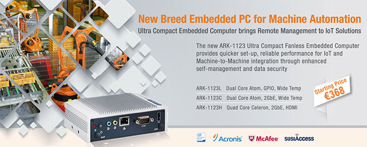 New Breed Embedded PC for Machine Automation