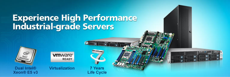Experience High Performance Industrial-grade Servers