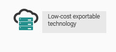 Low-cost exportable technology